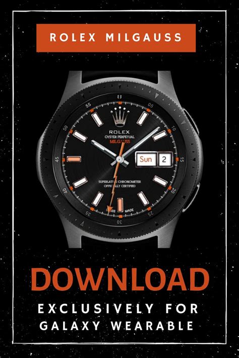 samsung galaxy watch 6 rolex face